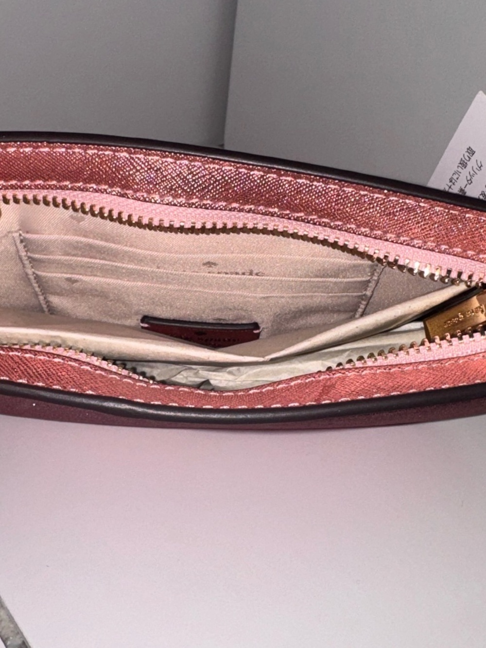 Kate Spade Glimmer Glitter Pochette (KE453) Pochette - Mitten Pink - Picture 7 of 14